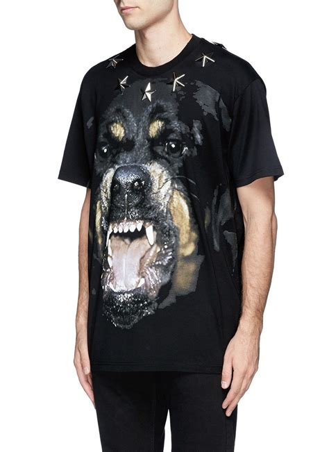 givenchy rottweiler shirt stars|givenchy rottweiler shirt price.